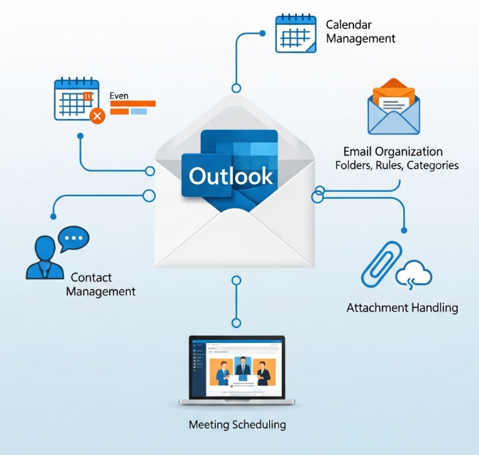 Các tính năng hấp dẫn của outlook