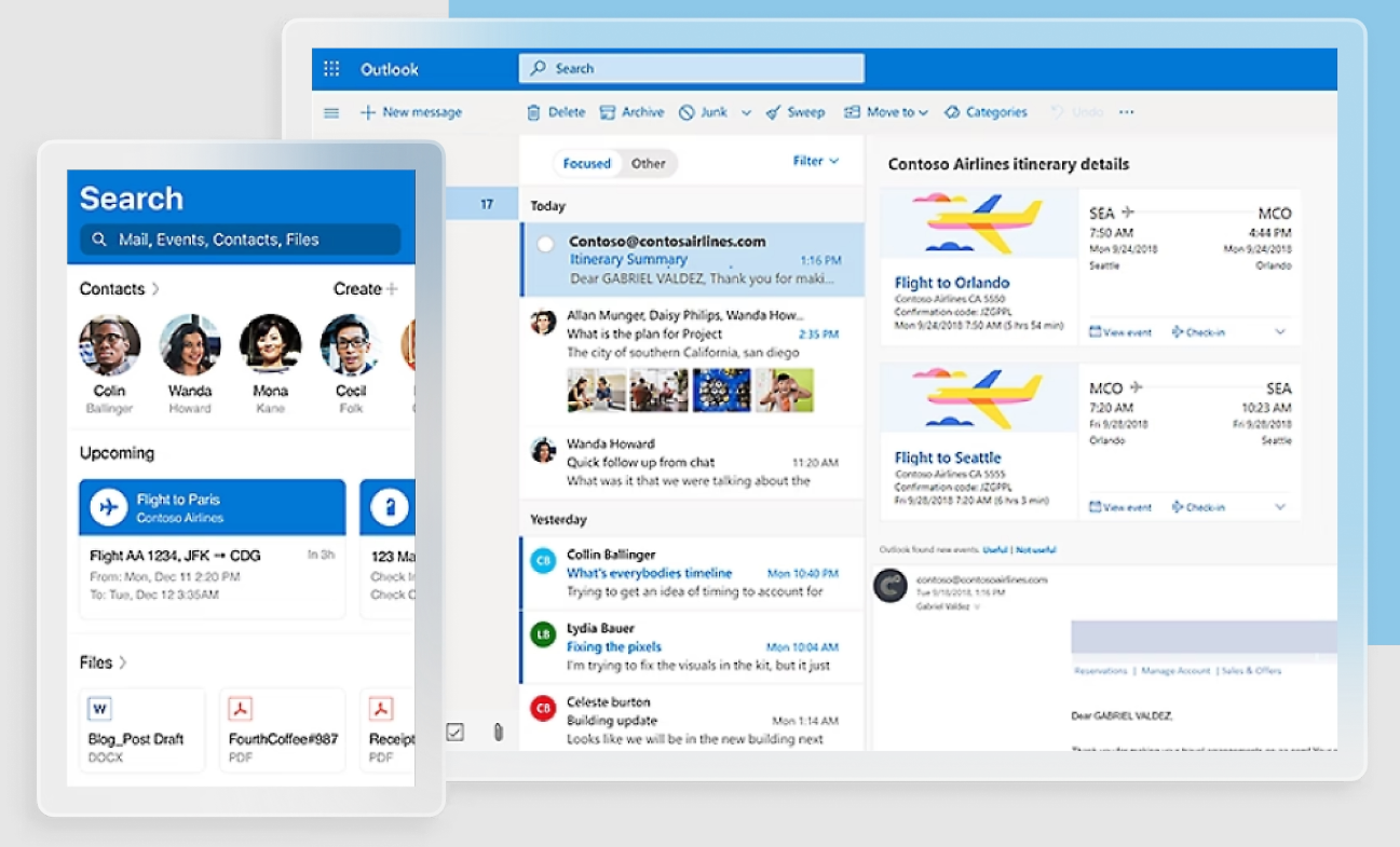 Đặt tên mail công ty trên outlook