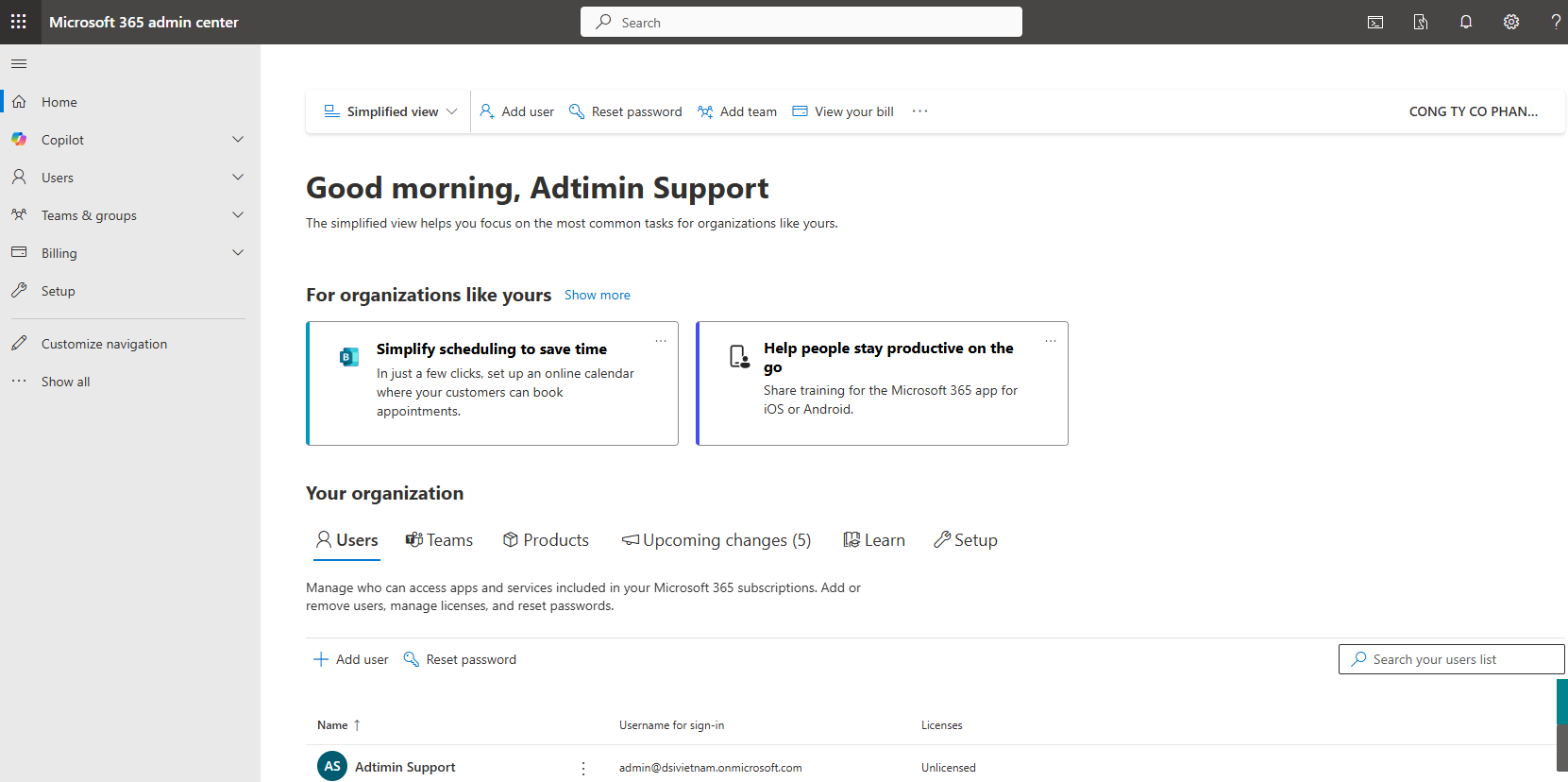 Hướng dẫn quản trị microsoft 365